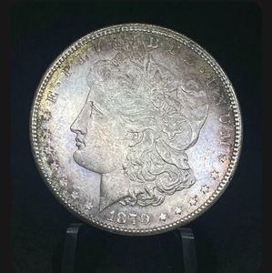 1879 S morgan silver dollar coin
